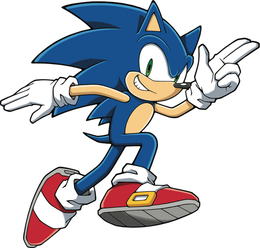 [Image ID: A picture of Sonic the Hedgehog. End ID.]